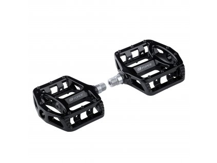 pedály FORCE BMX magnesium výměnné piny, černé (typ klasické, materiál magnesium)