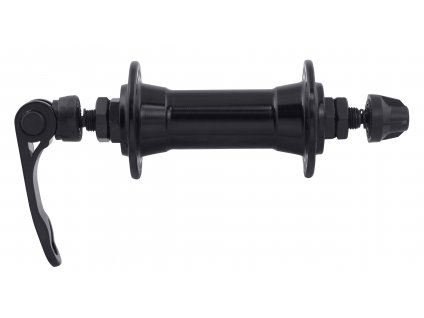 náboj přední FORCE ložiskový s RÚ 36 děr, černý (použití Přední, počet děr 36 děr, typ brzdy ráfková)