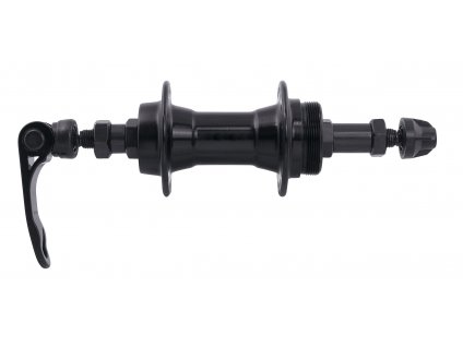 náboj zadní FORCE ložiskový závitový RÚ 36d, černý (použití zadní, počet děr 36 děr, typ brzdy ráfková)