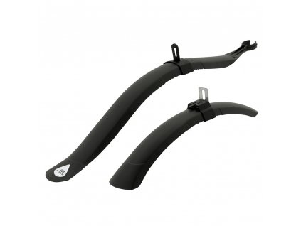 blatníky FORCE 16-20" plast, černé (rozměr 20 palců, umístění přední a zadní)