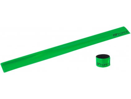 pásek FORCE samonavíjecí 38 cm, zelený