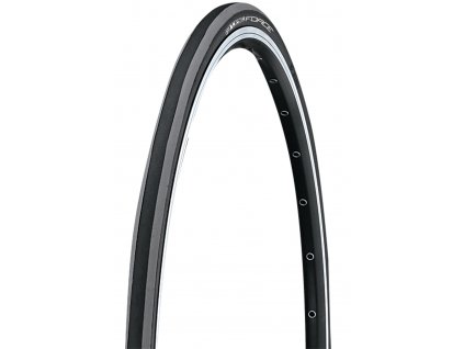 plášť FORCE ROAD 700 x 25C, drát, černo-šedý (Varianta použití: Road, rozměr: 700C, typ: patka - drát, šířka: 25 mm)