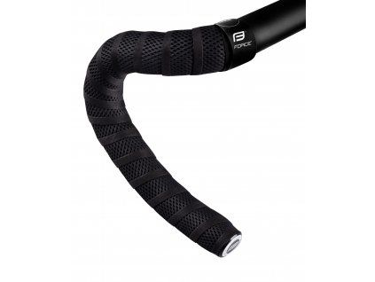 omotávka FORCE EVA perforovaná, černá (barva černá, materiál EVA)