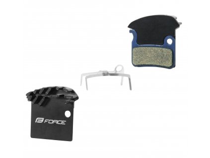 destičky brzdové FORCE SH M07 polymer, s chladičem (určení pro SHIMANO, materiál polymer/organické, chladič ano)