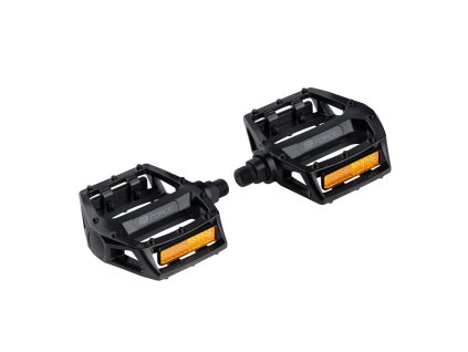 pedály FORCE BMX RELISH Al nevyměnitelné piny črn. (typ klasické, materiál hliník)