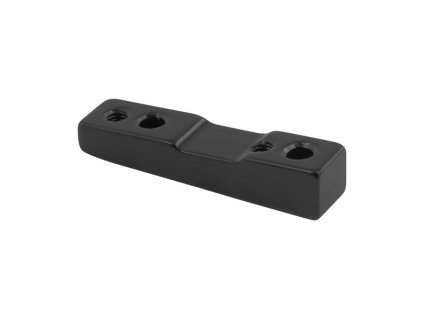 adaptér zadní FORCE FLAT 160mm,34mm černý (průměr 160 mm, umístění zadní)