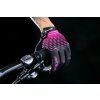 rukavice FORCE MTB ANGLE letní, růžovo-černé L (velikost  L)