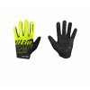 rukavice FORCE KID MTB SWIPE letní,černo-fluo L