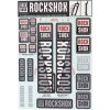 ROCK SHOX 11.4318.003.497 - ROCKSHOX DECAL KIT 30/32/RS1 WHITE