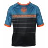 dres MONDRAKER Enduro/Trail Jersey short, black/petroleum/orange