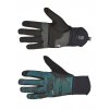 Pánské rukavice Northwave Power 3 Gel Full Gloves Black/Green