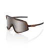 glendale matte translucent brown fade hiper silver mirror lens