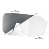 100 s2 replacement lens photochromic clear smoke 132027