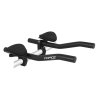 řídítka nástavce FORCE FLAT rovné Al, černé mat (typ časovka/triatlon, materiál hliník, průměr řidítek 31,8)