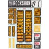 ROCK SHOX 11.4318.003.499 - ROCKSHOX DECAL KIT 30/32/RS1 NE02 ORANGE (Velikost Uni)
