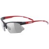 UVEX BRÝLE SPORTSTYLE 802 V BLK RED WHI/SMOKE (S5308722301)