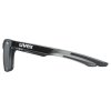 UVEX BRÝLE LGL 42 BLACK TRANSPARENT/MIR.SILVER (S5320322916) (Velikost Uni)
