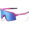 100% BRÝLE S3 Soft Tact Pink Hiper blue Multilayer