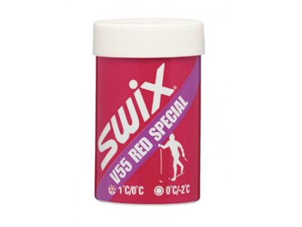 SWIX V55 45g stoupací červený special vosk 1/0°C
