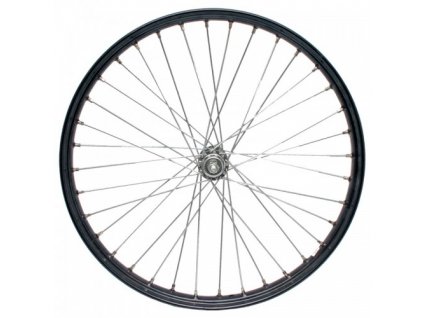 Zapletené kolo 23 x 2 kára ocelový ráfek