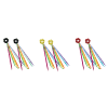 Černá žlutá červená