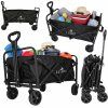 Beach shopping transport cart foldable 100l 181655