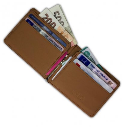 Pánská peněženka Flat IV - Light Brown