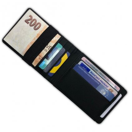 Pánská peněženka Flat II - Black