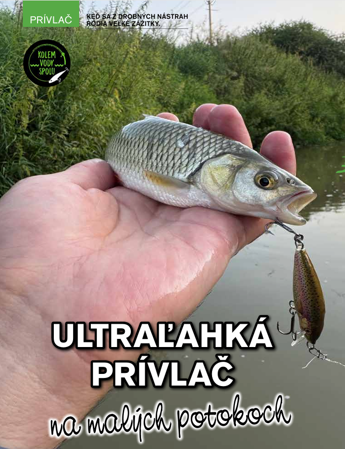 UL přívlač na mini woblery - malá říčka