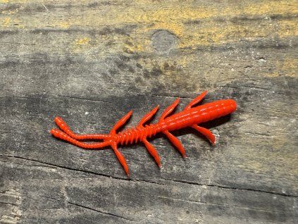 Bug - 7,1cm (červená barva) balení po 10ks - Pro spin baits 28