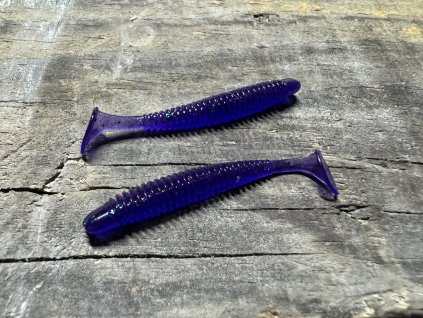 Ninja 5cm (Tmavě modro fialová barva s flitry) balení po 15ks - Pro spin baits