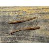 Worms 6,35cm (Bronzová barva) balení po 15ks - Pro spin baits 37