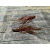 Shrimp 5cm (Staro červená barva s flitry) balení po 12ks - Pro spin baits