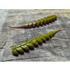 Spike - Blešivec - 7,6cm (UV - Přírodní hnědá barva s flitry) balení po 10ks - Pro spin baits