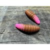 Plujka - larva sršně 3,8cm (Přezrálý fík barva) balení po 12ks - Pro spin baits