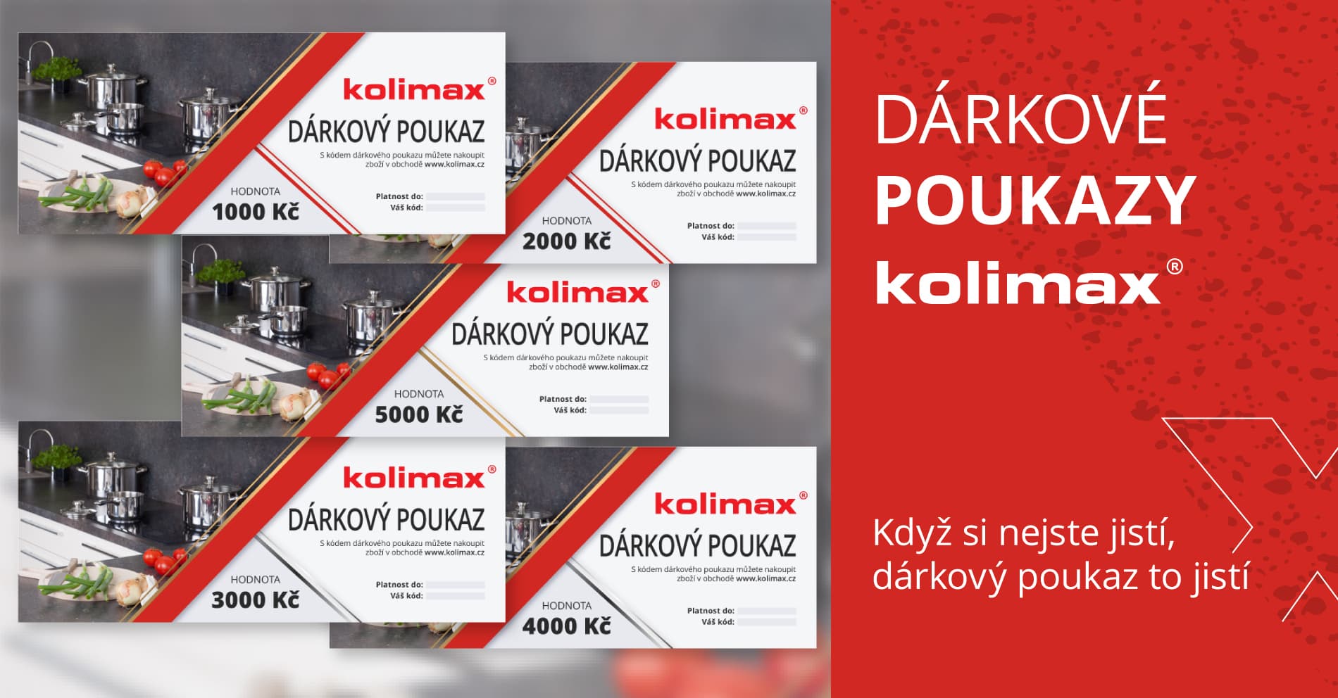 REG Dárkové poukazy