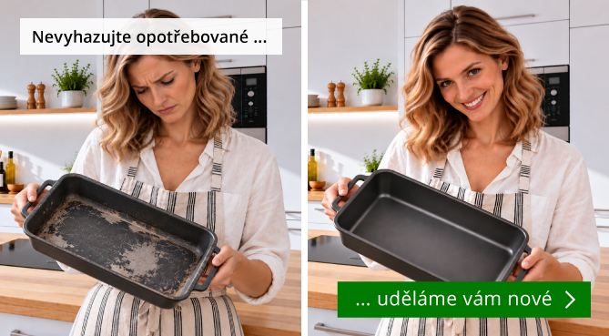 Renovace nepřilnavých povrchů