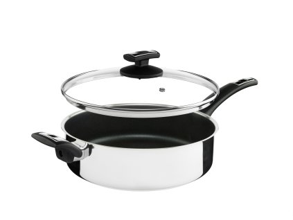 Pánev FLONAX STANDARD, s rukojetí, s poklicí, průměr 26cm, objem 3.9 l | KOLIMAX 180124