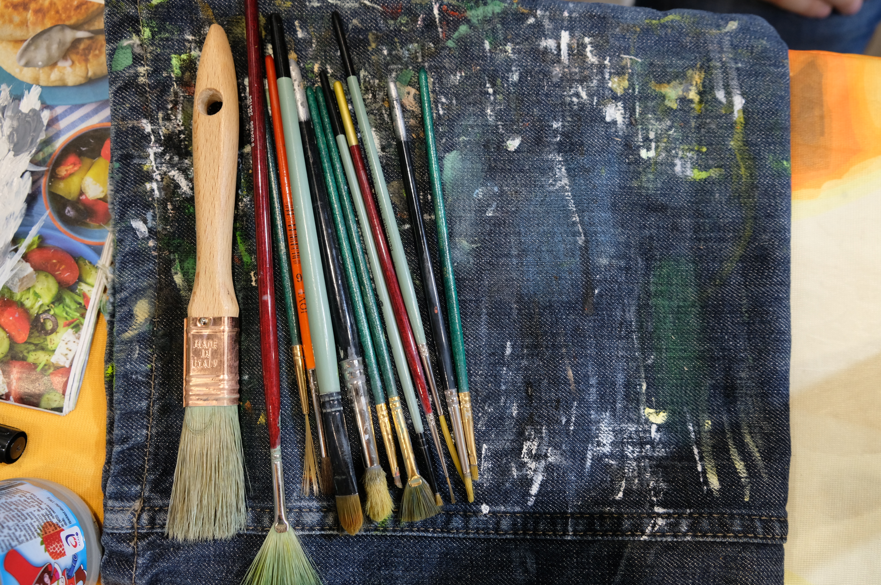 Technika olejomalby – detail