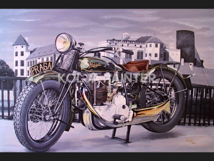 Pragovka před hradem