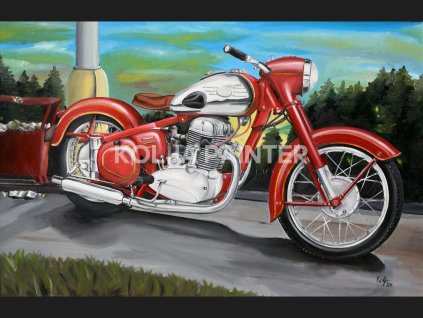 Moje první malba pětistovky