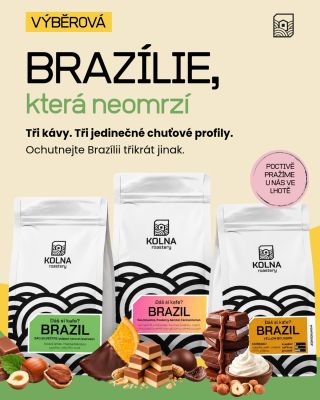 Jedna země. Tři kávy. A každá chutná úplně jinak. 🇧🇷☕️ Naše brazilské trio ukazuje, jak rozmanitá může káva z jedné země...