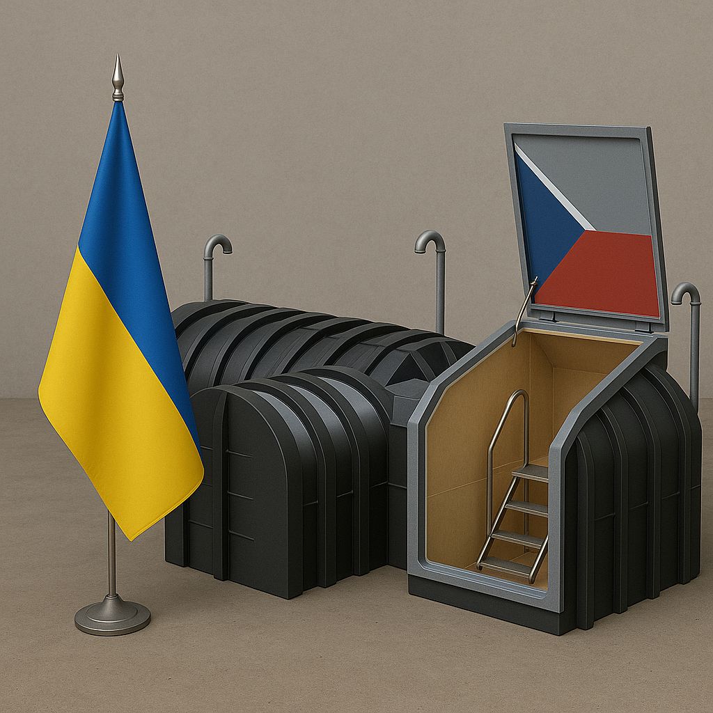 Zelenskyj v Česku: Ochrana a obrana