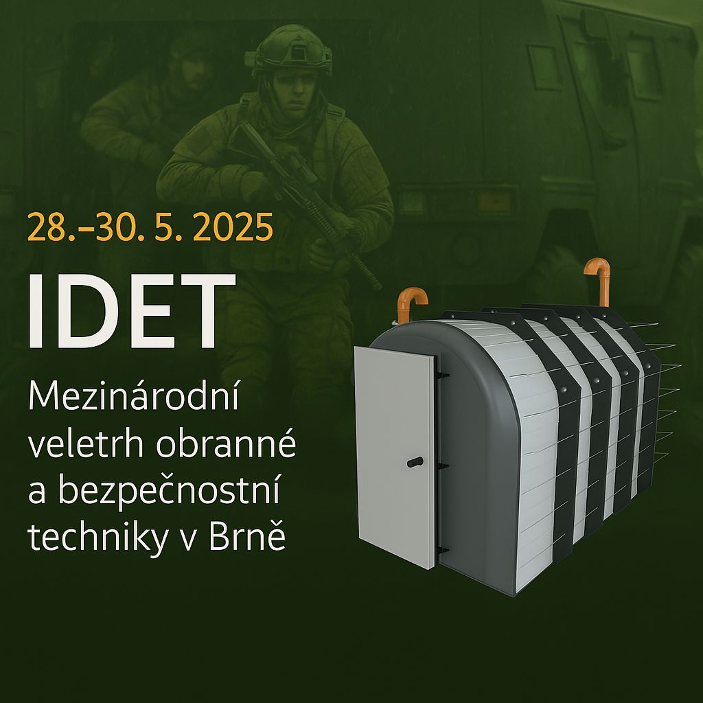 Mezinárodní veletrh obranné a bezpečnostní techniky v Brně 28.–30. 5. 2025.