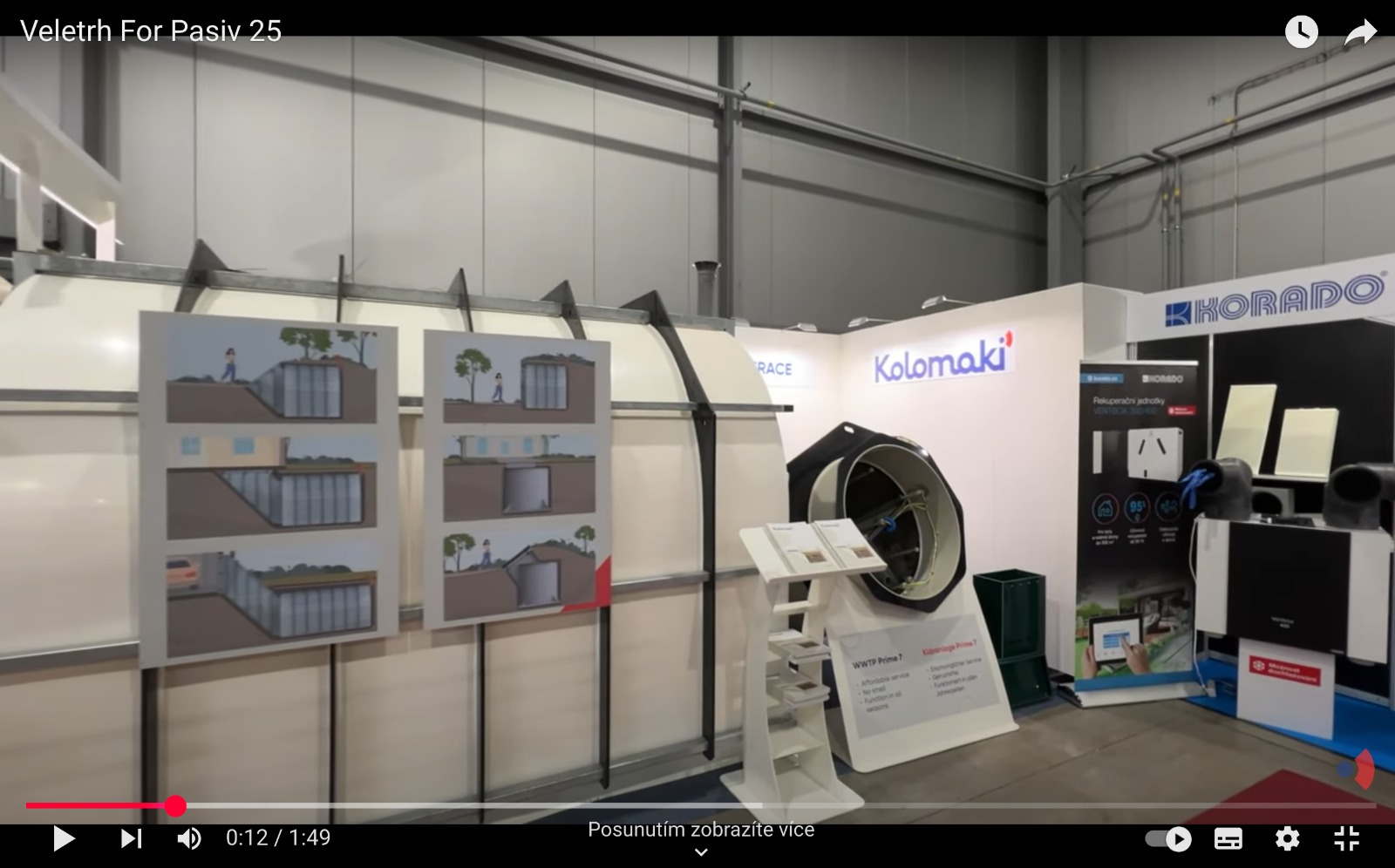 Kolomaki auf einer Messe – YouTube-Video!