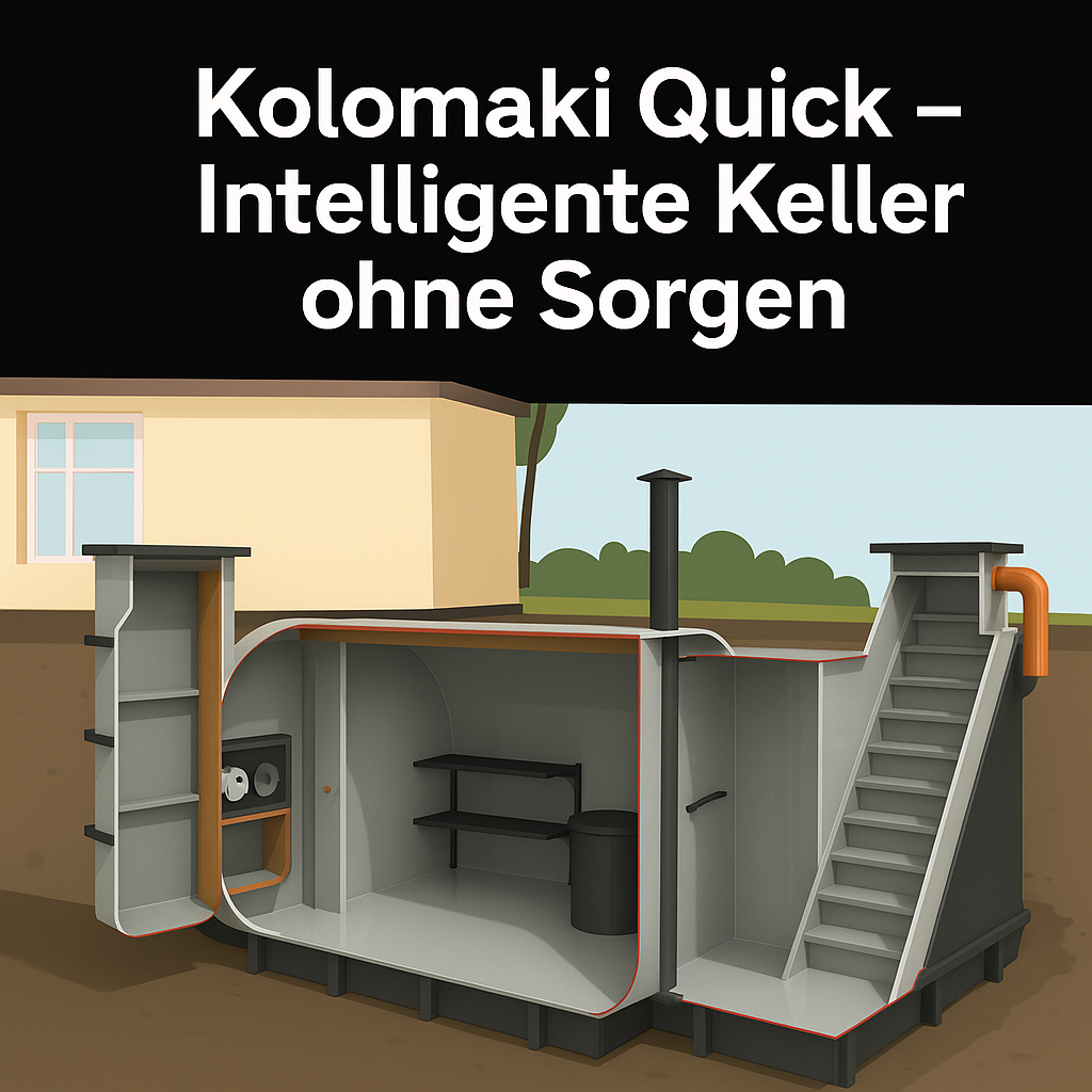 Kolomaki Quick – Intelligente Keller ohne Sorgen