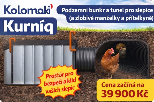 New underground bunker for chickens Qoop