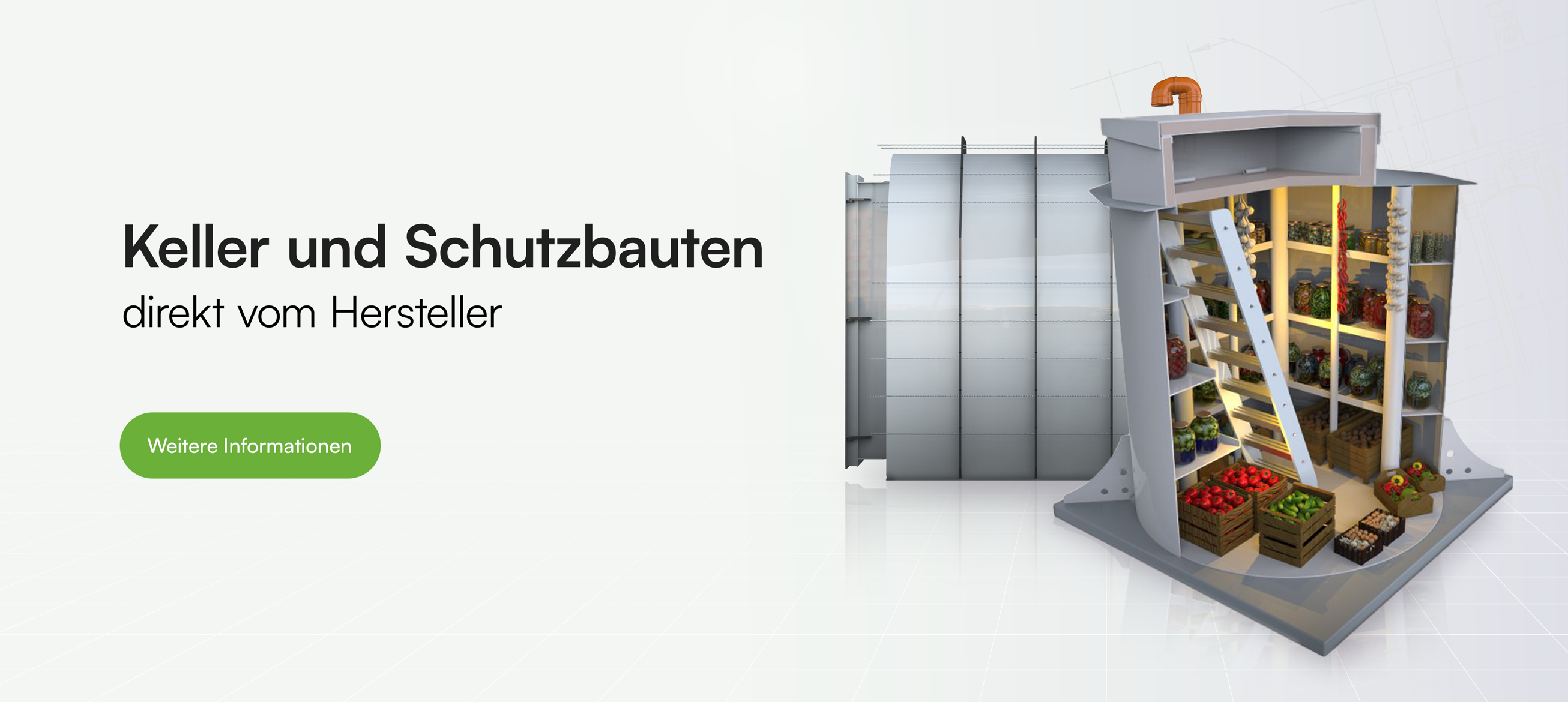 Keller und Schutzbauten.