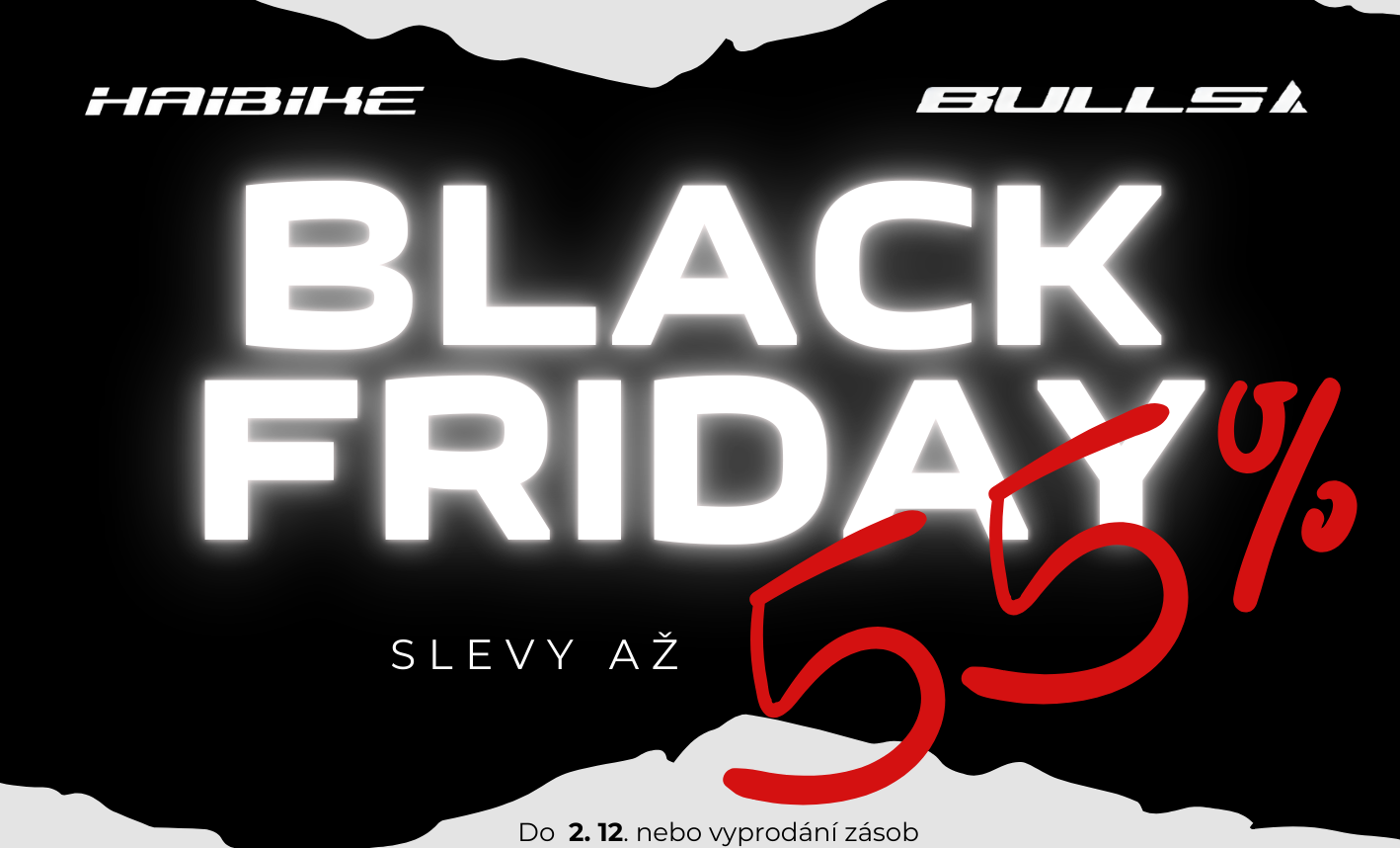 Výprodej elektrokol na Black Friday v Kolomatu – Slevy až 55% na Haibike, Winora, Bulls a další!