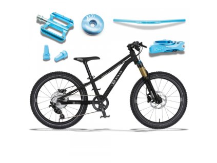 Kubikes 20 TRail air black laser blue
